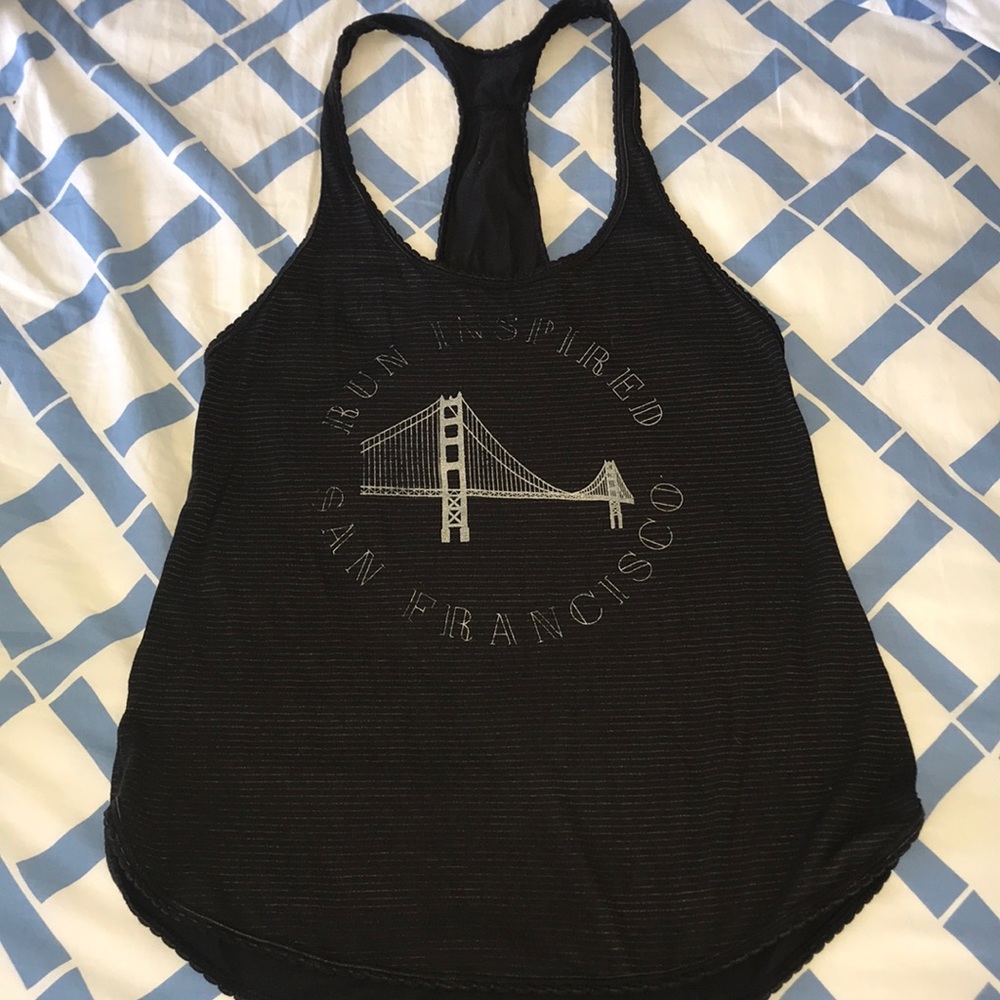 EUC Lululemon black 105 singlet tank